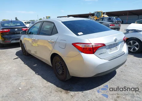 2017 Toyota Corolla Le z USA, uszkodzony, nr VIN 5YFBURHE7HP621223